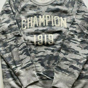 Todd Snyder +CHAMPION  Crew Sweatshirt Camo Grey X